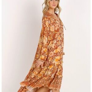 Spell & The Gypsy Amethyst Boho Dress Amber